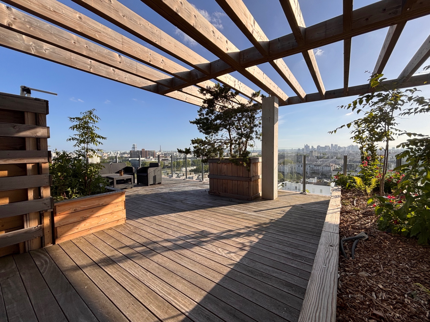 Pergola & vue dégagée